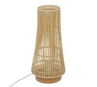 Lampe ""Mahe"" H38cm beige - Atmosphera createur d'interieur