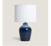 TechBrey Lampe à Poser en Céramique Botijo Bleu foncé Bleu foncé G