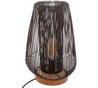 Lampe a poser en métal filaire - E27 - 40 W - H. 40,5 cm - Noir Noir G