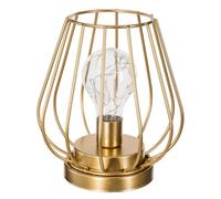 Atmosphera Lampe à poser Luz Métal MicroLed 17 cm Or