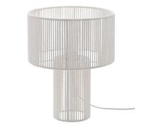 Lampe à Poser en Métal "Miria" 34cm Blanc