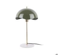 Lampe à poser en métal Waved dome Vert jungle