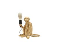 Lampe à Poser Design "Monkey" 33cm Or