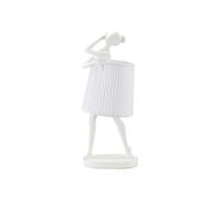 Lampe à Poser en Résine "Ballet" 62cm Blanc
