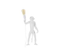 LAMPE DE TABLE SINGE BLANCHE