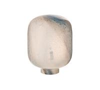 Lampe à Poser en Verre "Bola" 38cm Bleu & Blanc
