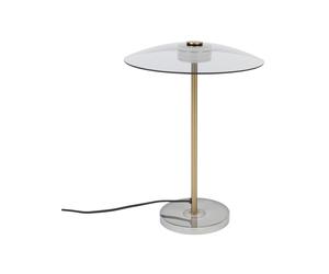 Lampe à poser en verre doré, lampe de bureau, 1 ampoule - Zuiver, Float - 30x30x42 cm