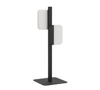 Lampe à poser ERVIDEL LED 2X4,5W en acier noir 155x60x500mm