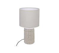 Atmosphera - Lampe à poser ethnique Melo - H. 33 cm - Beige - Melo Beige
