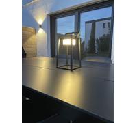 Lampe À Poser Extérieure Connectée Led Noire 2,5w Noir