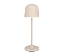 Lampe à poser extérieure MANNERA IP54 LED 2,2W en aluminium et acier couleur sable D110mm