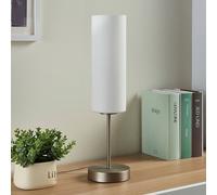 Lindby Lampe à poser Felice (Moderne) en Blanc Verre e. a. pour Salon & Salle manger (1 lampe,à E27),