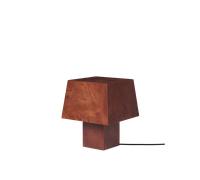 Lampe à Poser Ferm Living en Bois de Loupe Teinté Foncé