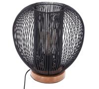 Atmosphera Lampe filaire Noda métal noir H27 cm