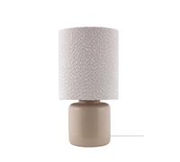 Lampe à Poser Florian 20 Blanc/ Beige