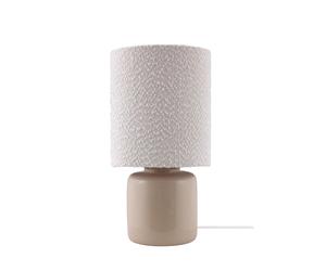 Lampe à Poser Florian 20 Blanc/ Beige
