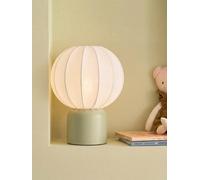 VERTBAUDET Lampe à poser forme boule pied métal vert sauge TU