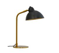 Lampe à Poser Futura, Petit , Noir/ Laiton