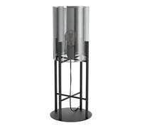 Lampe à poser GLASTONBURY E27 1X28W en acier noir D205mm