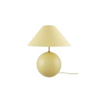 Globen Lighting Lampe de table Iris 35 39 cm Butter yellow