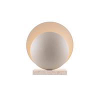 Globen Lighting Lampe de table Orbit Beige-travertin