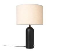 Lampe à Poser Gravity, Grand , Maille Foncée, Acier Noir et Toile