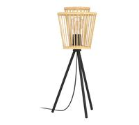 Lampe à poser HYKEHAM E27 1X40W en acier noir D210mm