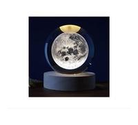 Veilleuse boule de cristal lune
