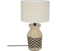Atmosphera Lampe à poser Mena jacinthe noir H49 cm