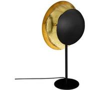 Lampe à poser Pegane Lampe à poser, lampadaire droit en métal noir - Longueur 33 x Profondeur 23 x Hauteur 57 cm --