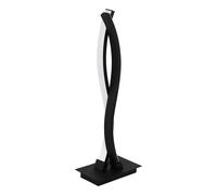Lampe à poser LASANA 3 LED 11,5W en acier et aluminium noir 160x100x460mm