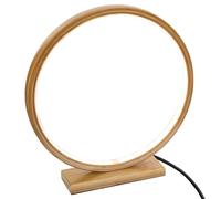 Lampe LED ""Stela"" bambou H32cm - Atmosphera Créateur d'intérieur