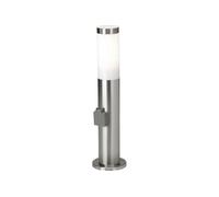 Lampe a poser LED CHORUS Coloris acier E27 1 10W