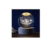 Veilleuse boule de cristal système solai