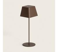 Lampe À Poser Led Extérieure Portative Aluminium 1,2 W Avec Batterie Rechargeable Willy Rouille