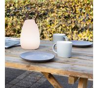 Smartwares Lampe LED de table OOO-50002 – lumière blanc chaud ou colorée, sans fil rechargeable