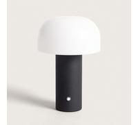 Lampe À Poser Led Portable Avec Batterie Usb Rechargeable Leta Noir