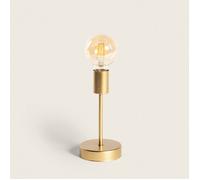 Lampe À Poser Led Portable Métal Zoe Doré