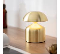Lampe à Poser LED Portative Extérieure 3W Ibbie avec Batterie Rechargeable USB Doré