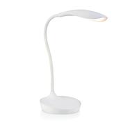 Lampe À Poser Led Swan, Blanc Blanc