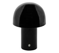 Atmosphera Lampe à poser LED «Zola» métal USB H 20 cm Noir