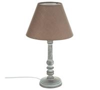 Lampe à poser leo taupe