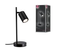 Lampe À Poser Lirena Gu10 Max. 7w Noir Mat Métal