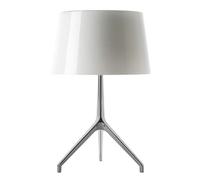Lampe à Poser Lumiere XXL en Aluminium Blanc
