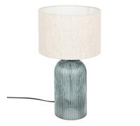 Lampe à Poser en Verre "Mati" 42cm Bleu