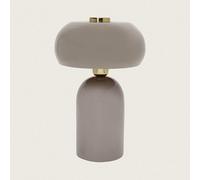 Lampe À Poser Métal Dhanuk Taupe