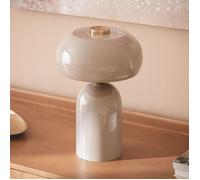 Lampe à Poser Métal Dhanuk Taupe