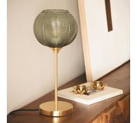 LEDKIA LIGHTING Lampe à poser Klimt Métal et verre Ambre