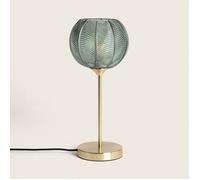Lampe à Poser Métal et Verre Klimt Vert