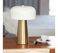 LEDKIA LIGHTING Lampe à Poser Métal Kupla Blanc